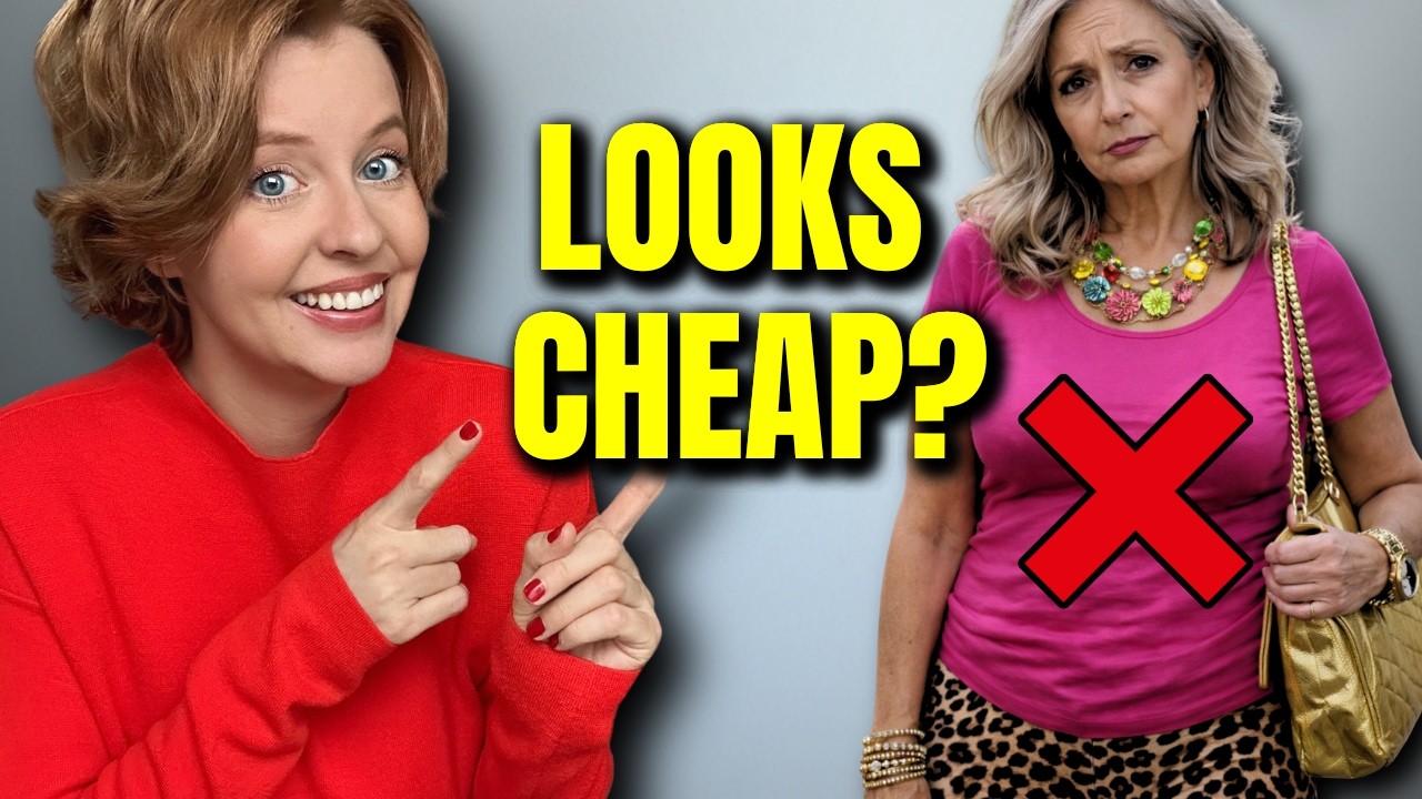 10 Fashion Mistakes That Instantly Age Women Over 50 (Look Elegant Not Cheap!)