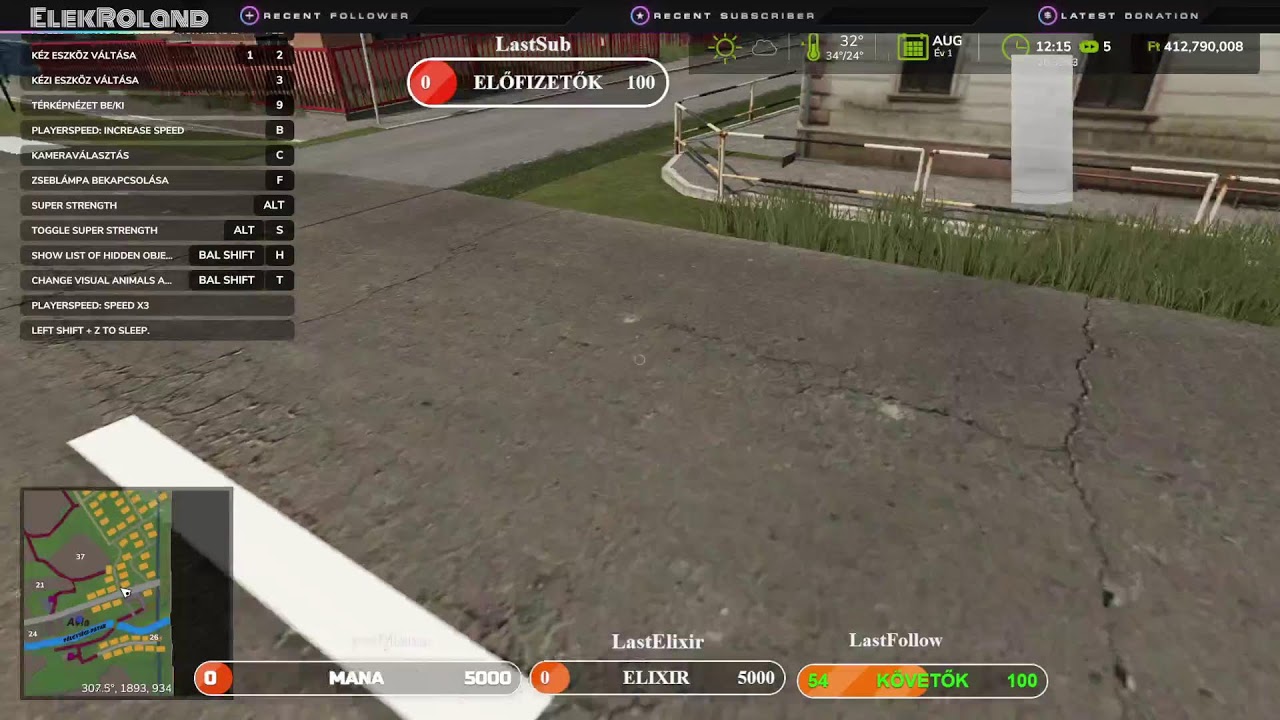 Fs 25 Agroszász map teszt