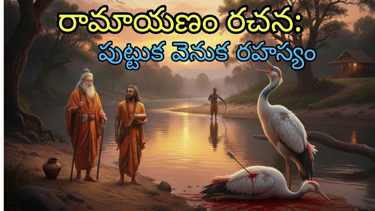 #Ramayanam | వాల్మీకి మహర్షి రామాయణం రచించడానికి  కారణం ఏమి? ప్రోత్సహించిదెవరు?