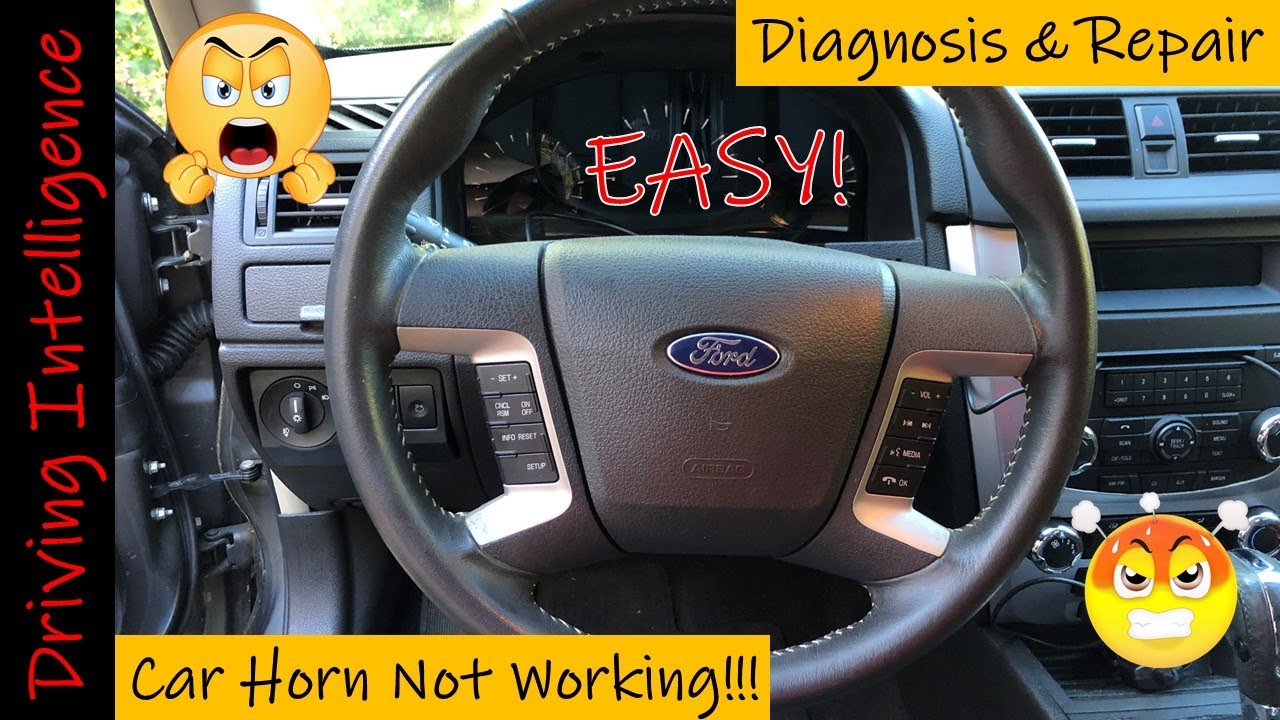 How To Repair An Automotive Horn: '06-'12 Ford Fusion Intermittent Horn Operation Diagnosis & Repair