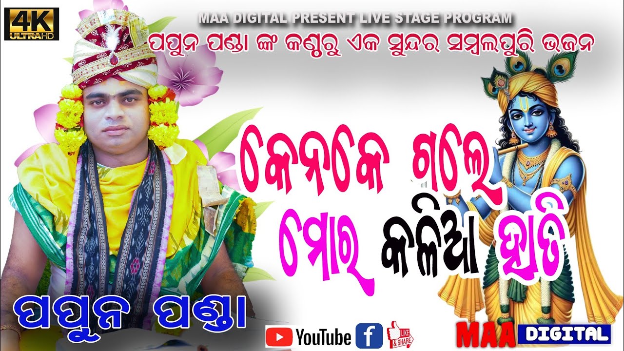 Kenke gale mor Kala hati #maadigital #PapunPanda8260887751