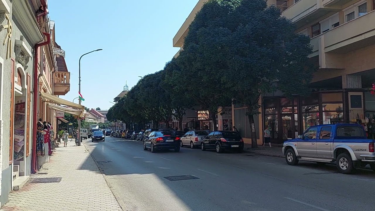 Tapolca, séta, 1.-rész. 2023.08.15. Full HD-video