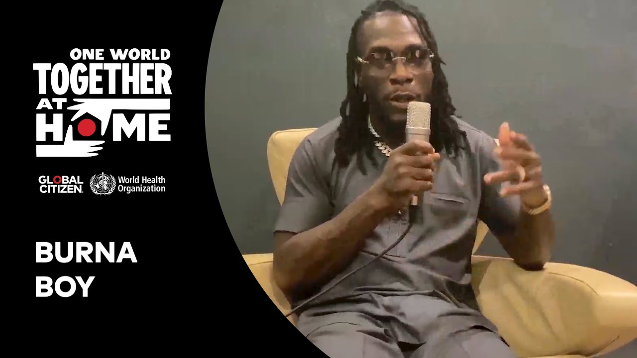 Burna Boy performs 