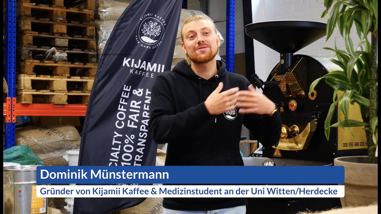 Medizinstudent Dominik Münstermann über Kijamii Kaffee | Universität Witten/Herdecke