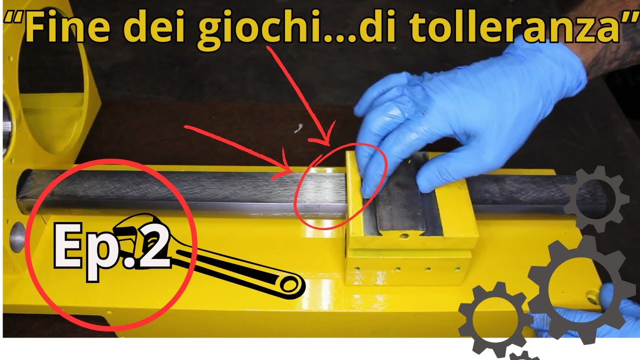 Restauro Tornio Hobbymat MD65 - Ep.2 Rimontaggio e giochi da eliminare