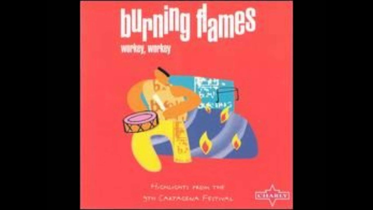 burning flames live in columbia 1992