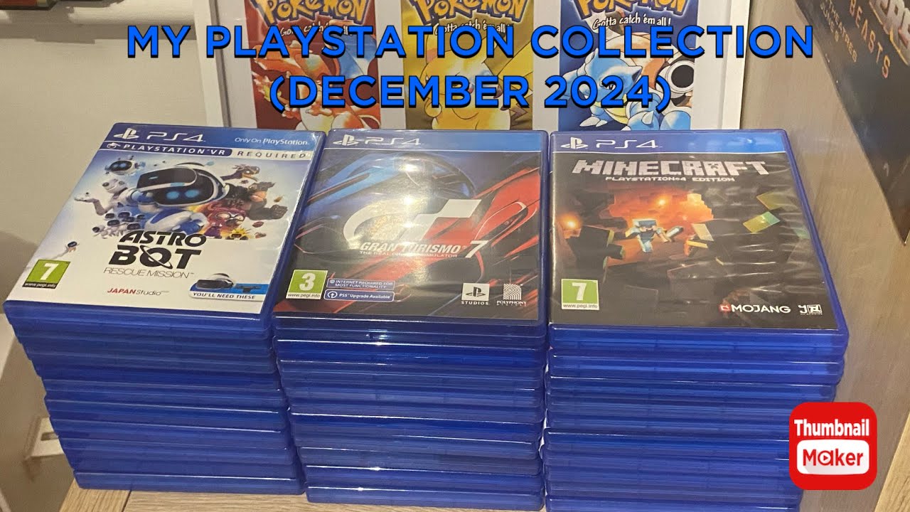 My Playstation 4 Game Collection (December 2024)