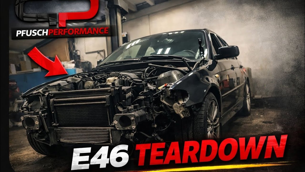 #Folge3 Ausbau - Vom Unfallwagen zum Traumauto! Unser BMW E46 Projekt startet