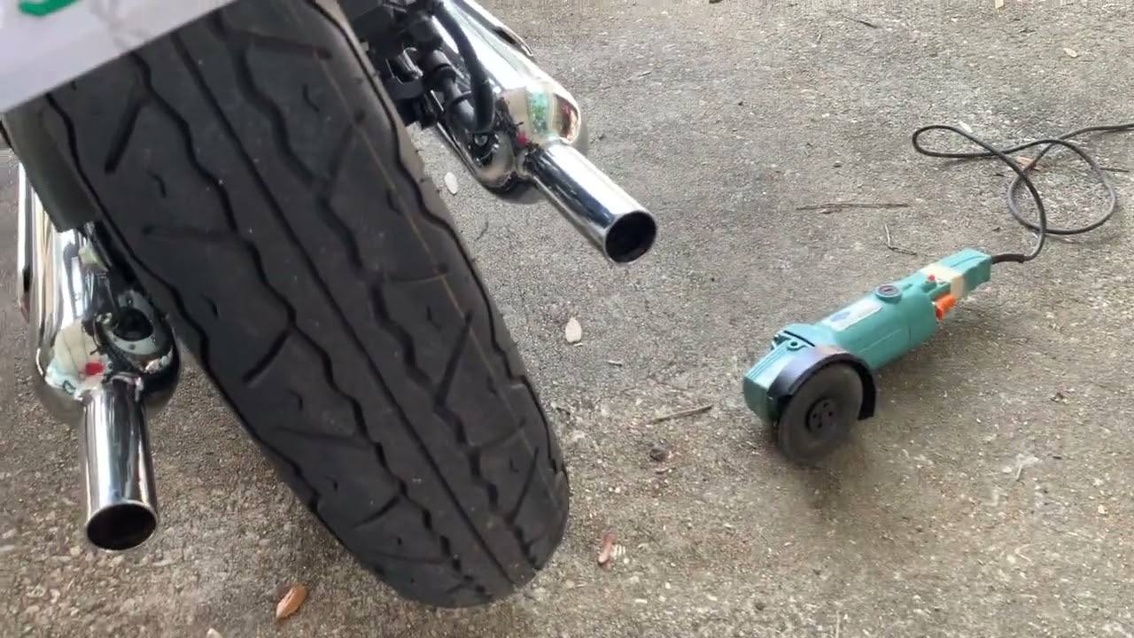 2019 Kawasaki W800 Cafe bd killer exhaust mod