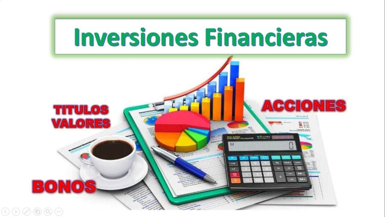 Asiento contable de Inversiones financieras
