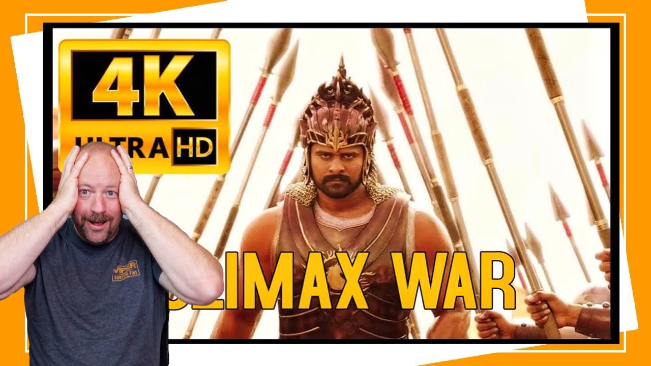 Bahubali Climax Fight Scene | Reaction | FULL