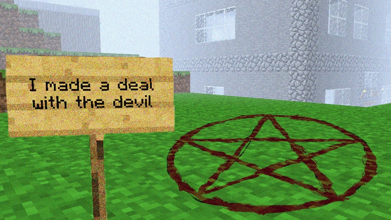 Bizarre Messages on Dead Minecraft Servers