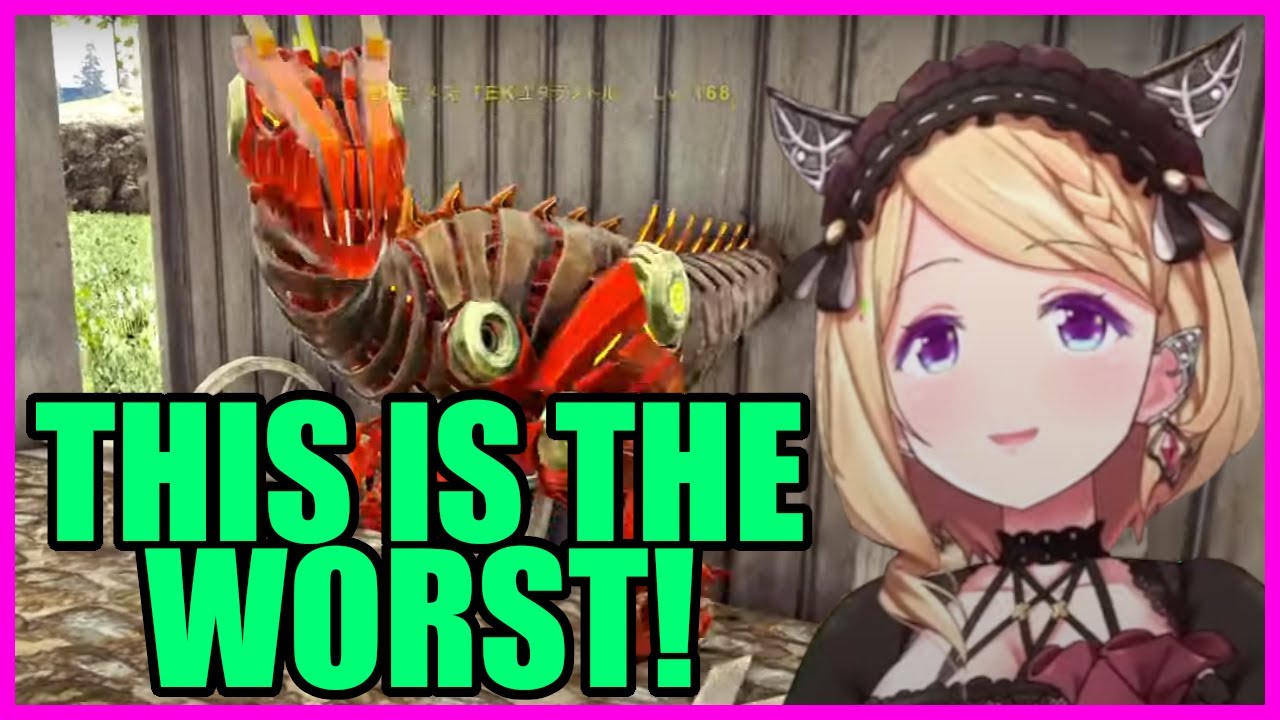 [VCR Ark] Akirose seeks shelter in a small shed but it is already occupied