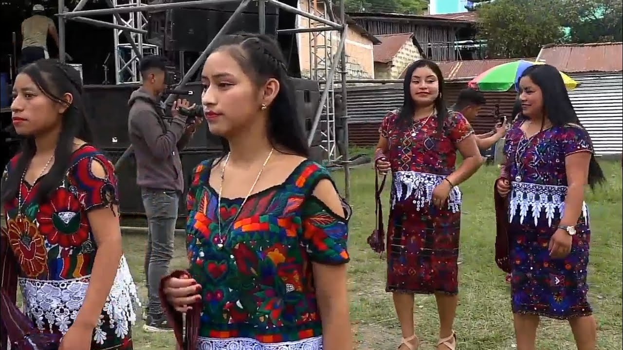 Baile femenino la esperanza- Maya Chalchiteca en Pichiquil