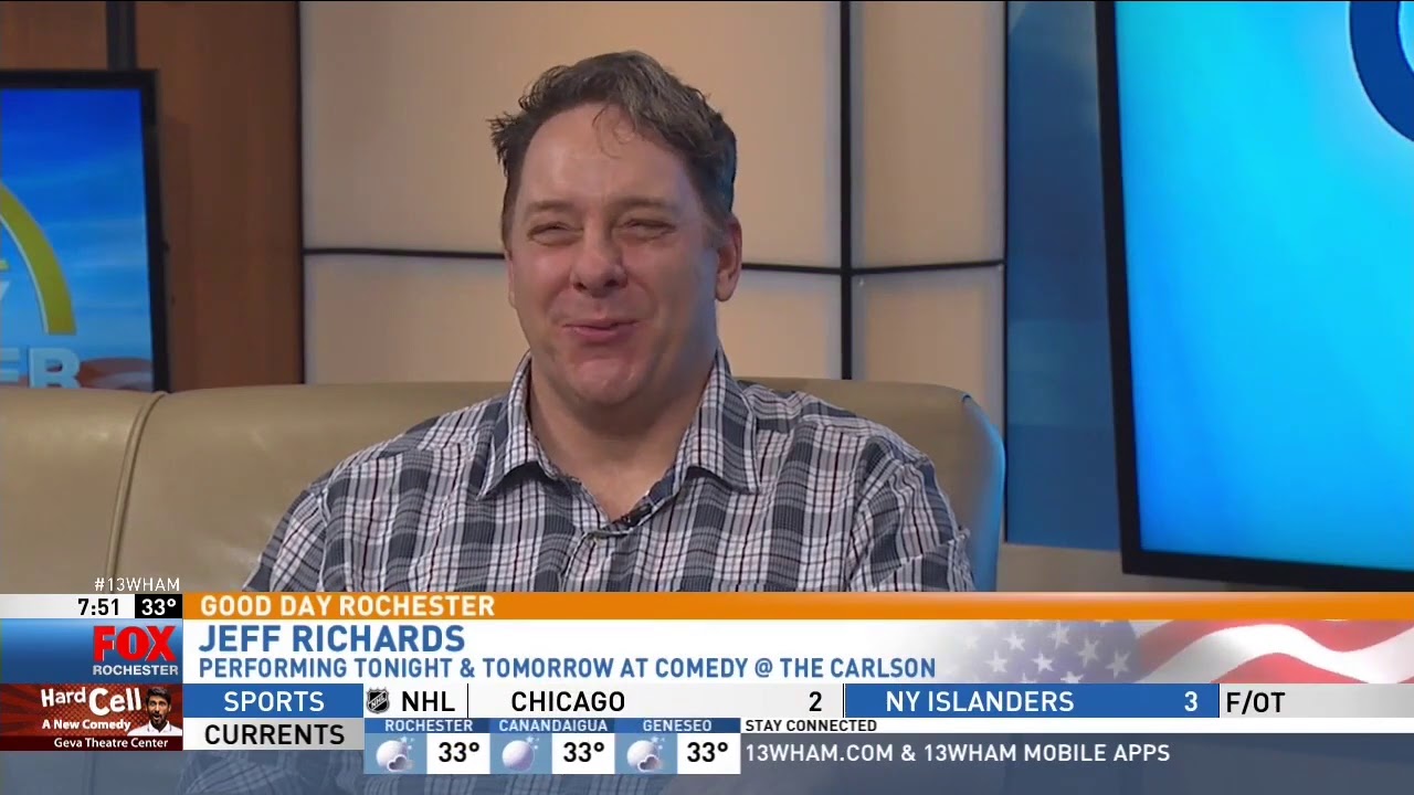 Впечатления комика Джеффа Ричардса от шоу &laquo;Good Day Rochester&raquo;