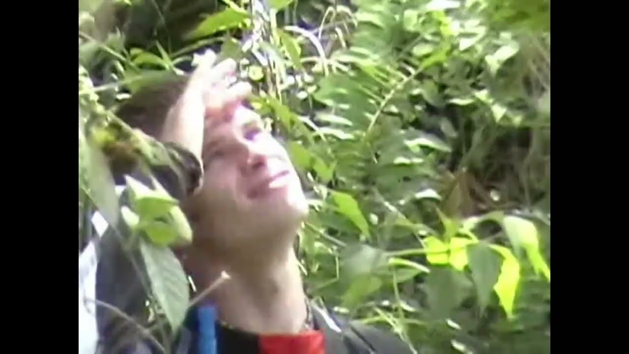 Dirt biking in the jungle of Mindanao Philippines, Honda XLR200, Pet monkey. Home video from 2005