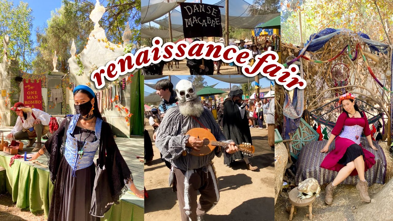 i went to a renaissance fair | northern california renaissance fair 2022 vlog