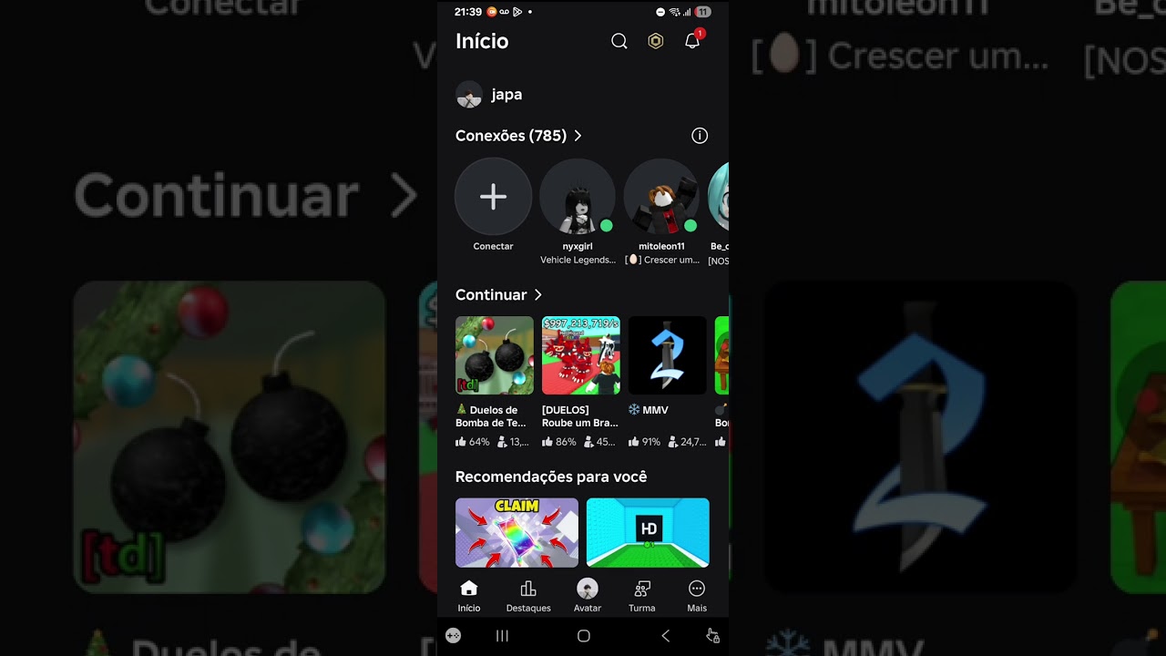 Meu 1 video!