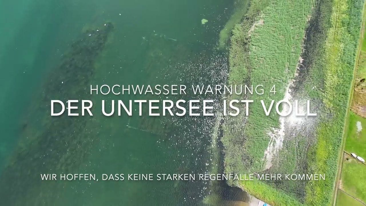 Hochwasser Bodensee 2024