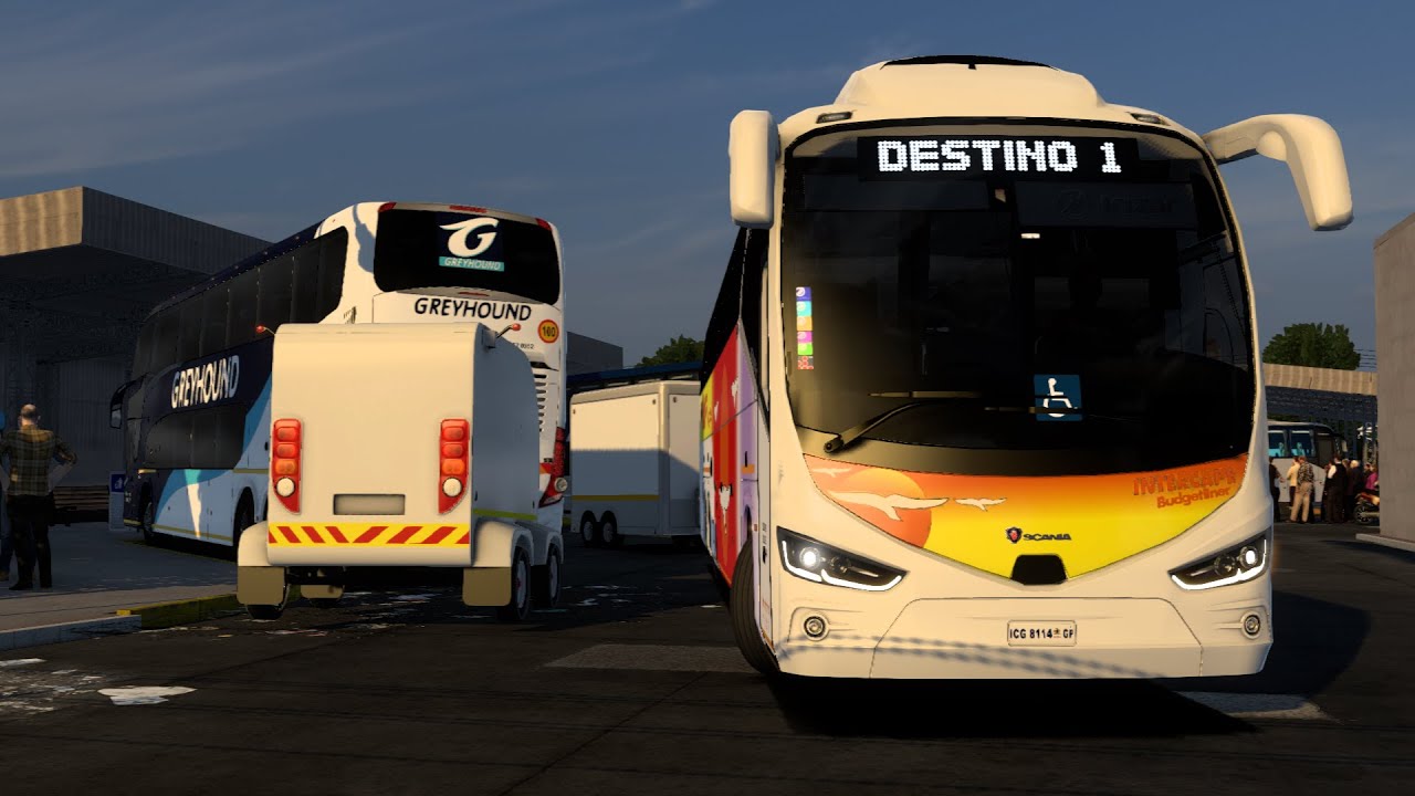 INTERCAPE BUDGETLINER AND GREYHOUND TRIP - MAPA CEIBO