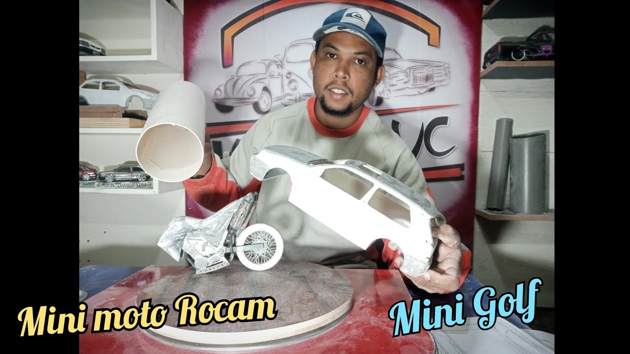 Olha como faço Miniaturas de cano