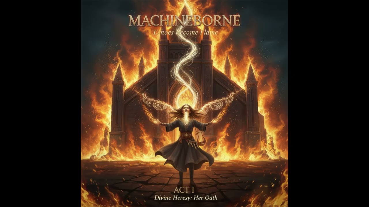 MACHINEBORNE - Divine Heresy: Her Oath (EBF 5) - Power Metal Opera [AI]