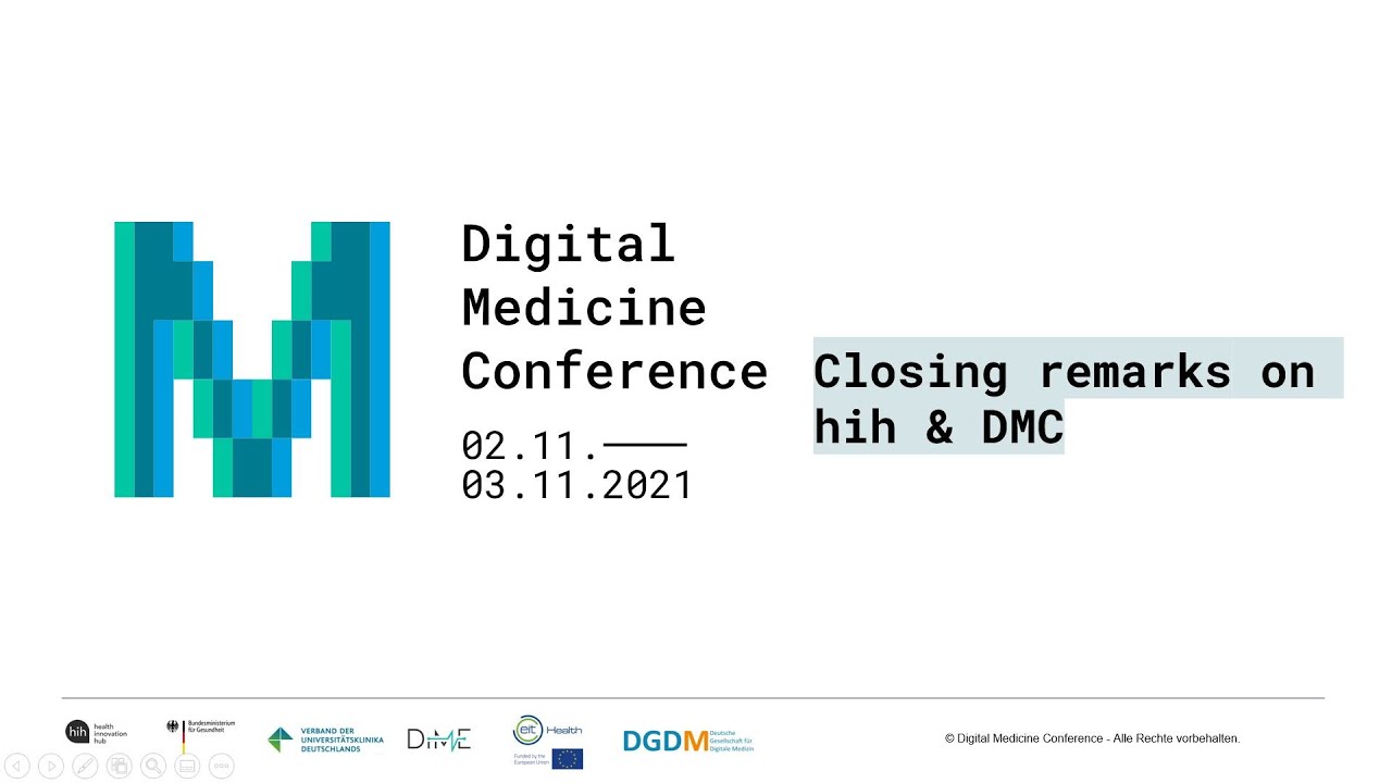 DMC 2021 Closing remarks