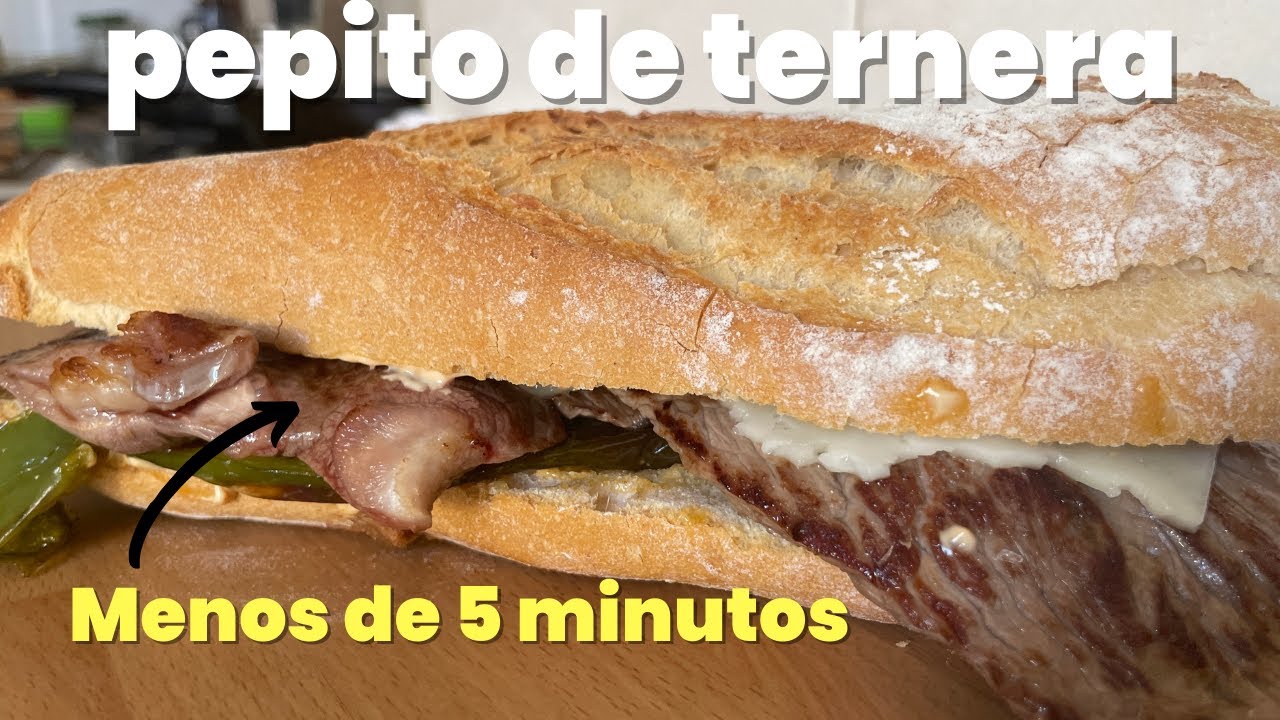 Cómo Preparar el Mejor Pepito de Ternera | Receta de Cocina - El Gustazo Cooking Show