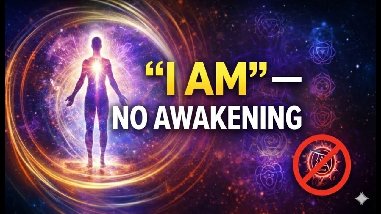 Nothing Left to Awaken — When “I AM” Needs No Recognition