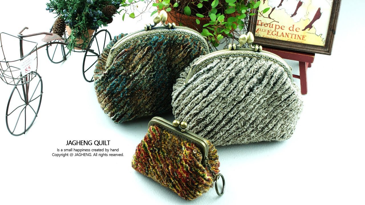 How to Make a Slash Quilt Pouch Tutorial I 슬래쉬 퀼트 파우치 만들기