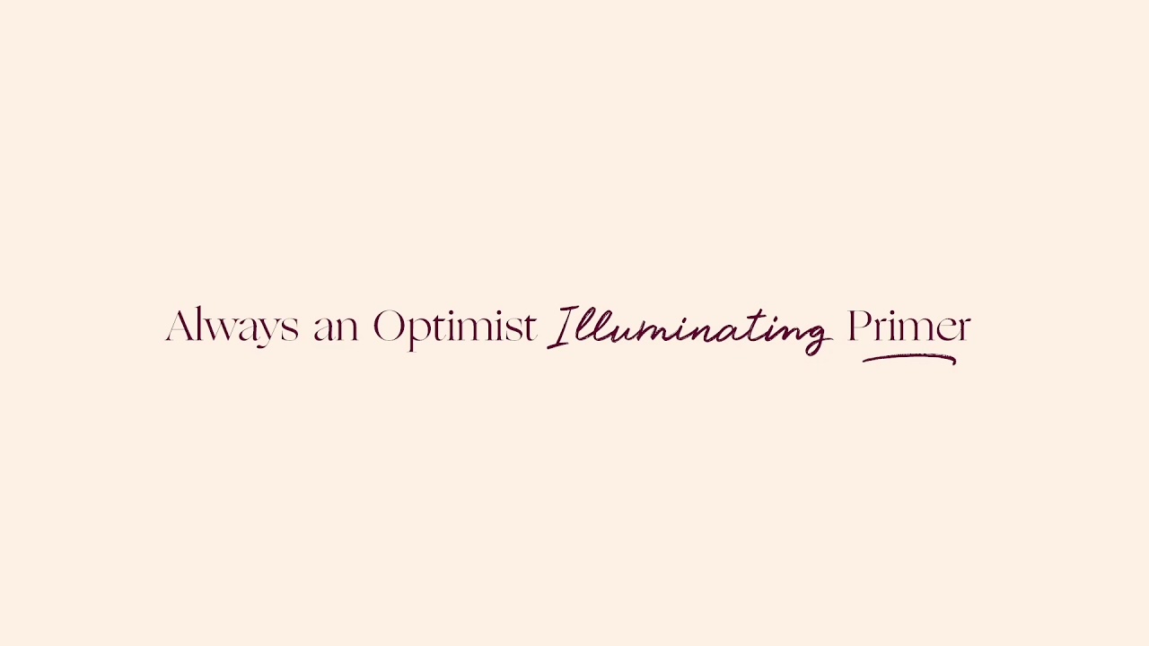 Selena Gomez ❤️ said Always An Optimist Illuminating Primer ..😉😉