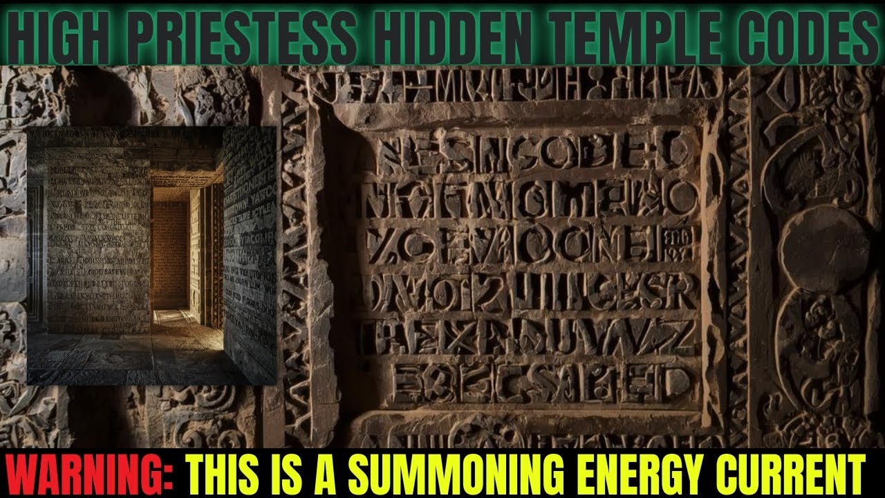 ☥🜁 High Priestess Wealth Activation - Ancient Codes - Sacred Feminine Energy Current