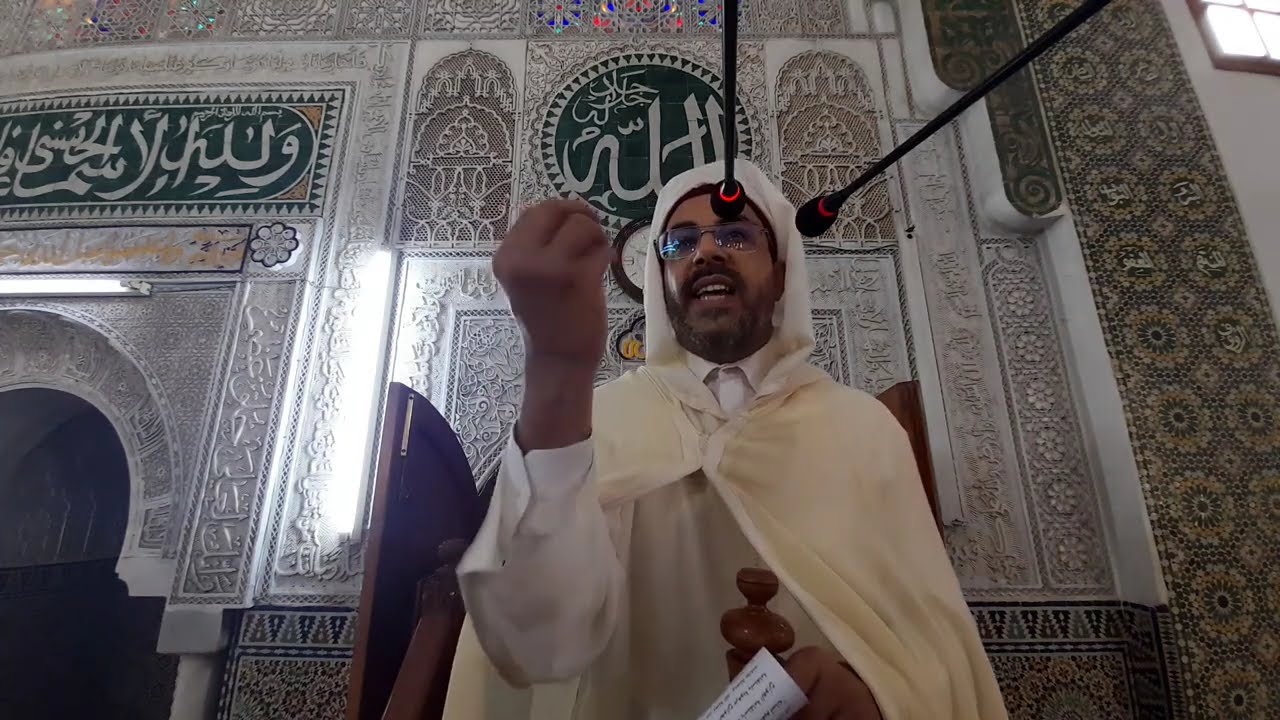 خطبة الجمعة في موضوع 