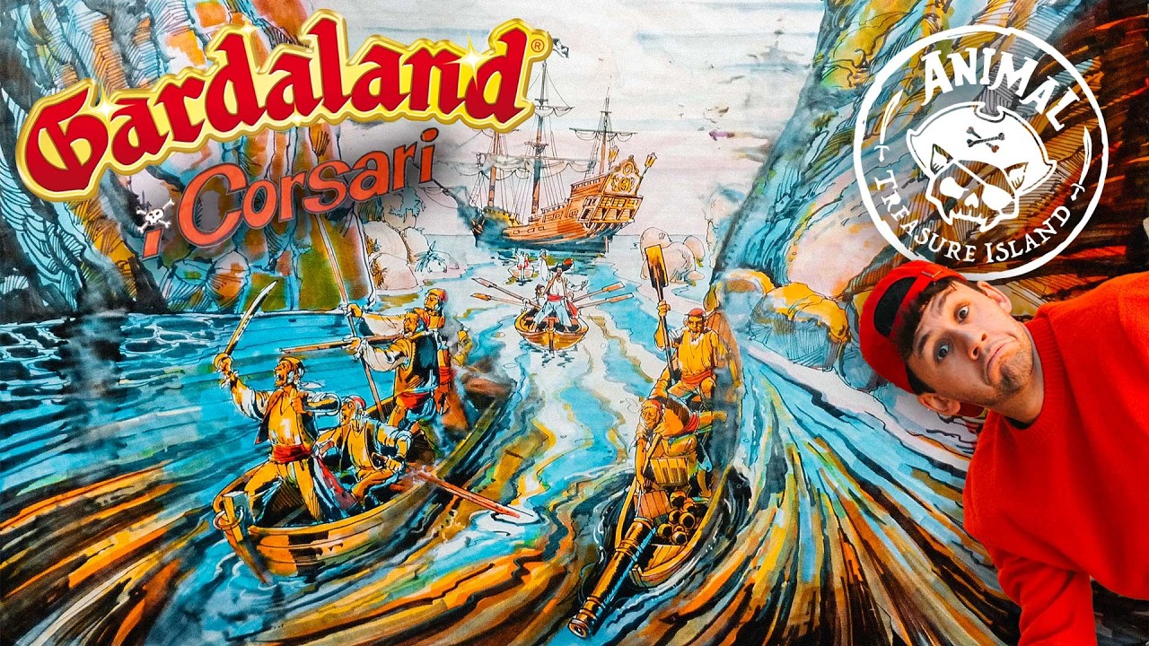 GARDALAND: la VERA STORIA dei CORSARI mai realizzati
