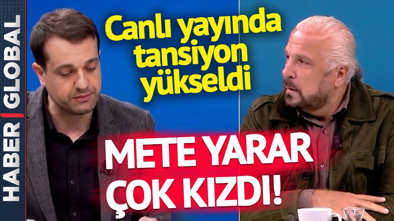 Canlı Yayında Tansiyon Bir Anda Yükseldi! Mete Yarar'ı Sinirlendiren 