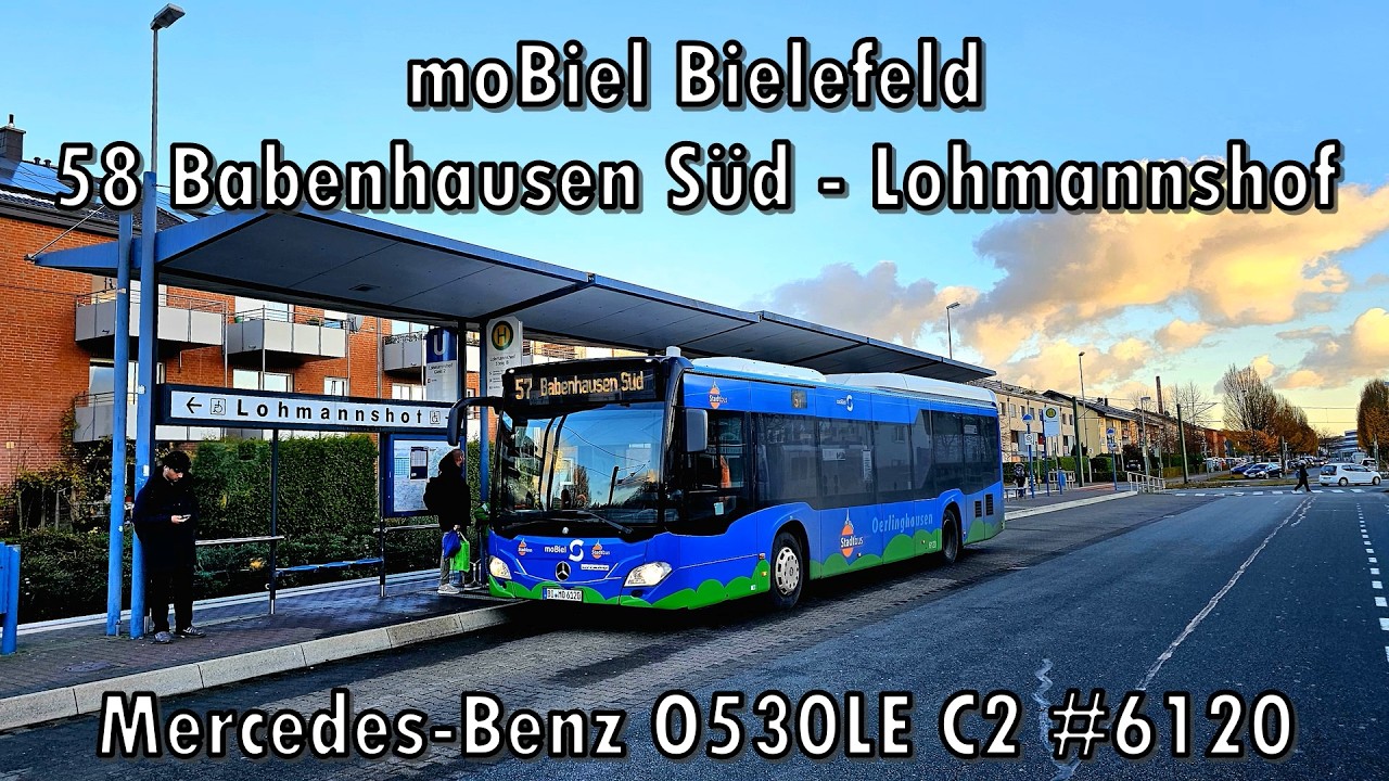 moBiel Bielefeld - Linie 58, Mercedes-Benz O530LE C2 #6120
