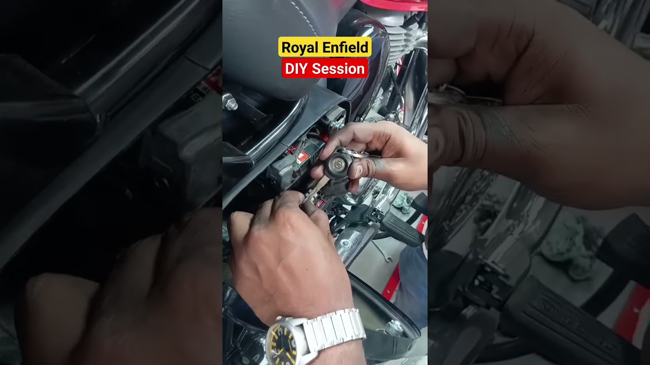 Royal Enfield DIY Session: Mastering Fuses and Electricals on Your 350 Model 🔧⚡ #royalenfield #diy