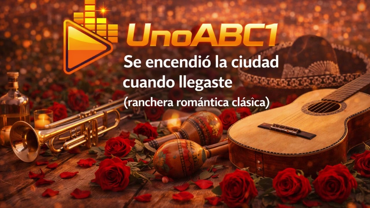 Se encendió la ciudad cuando llegaste(ranchera romántica clásica)