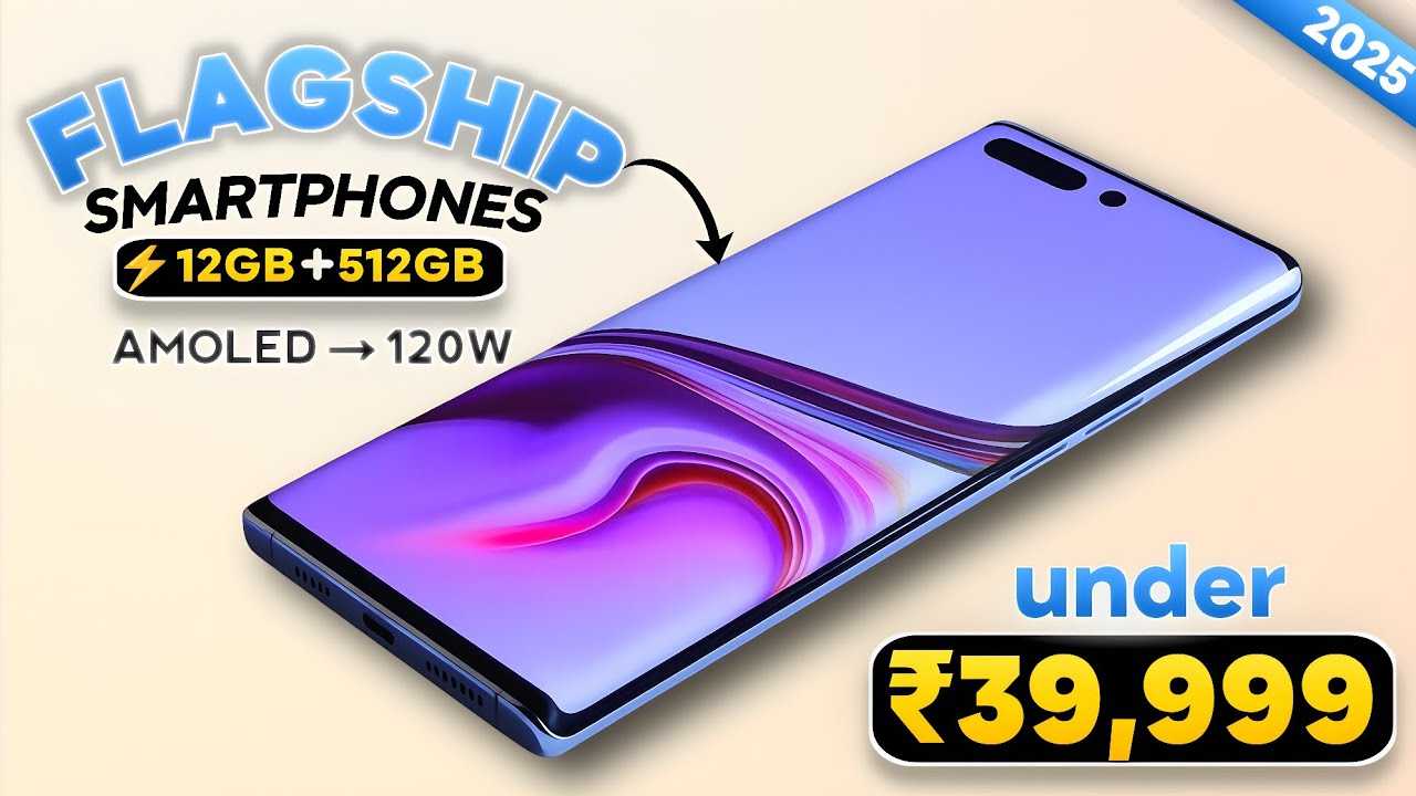TOP 5 Best Flagship Allrounder Phone under 40000 in 2025 | Best Mobile under 40K