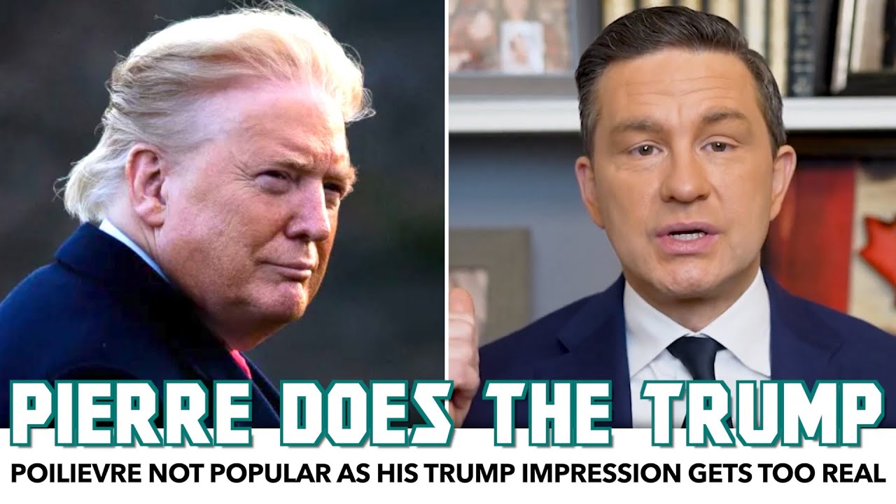Pierre Poilievre's Trump Impression Gets Too Real As Leadership Review Looms