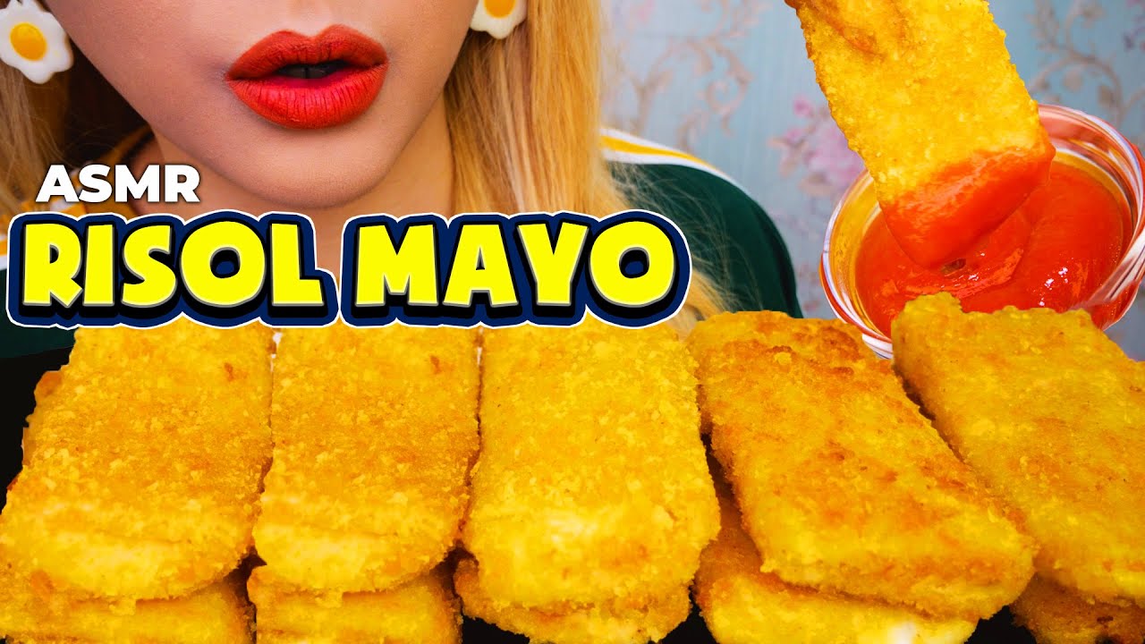 BUKA PUASA GORENGAN😋 ASMR GORENGAN RISOL MAYO ISI NYA SAMPE LUMER‼️ | ASMR Indonesia
