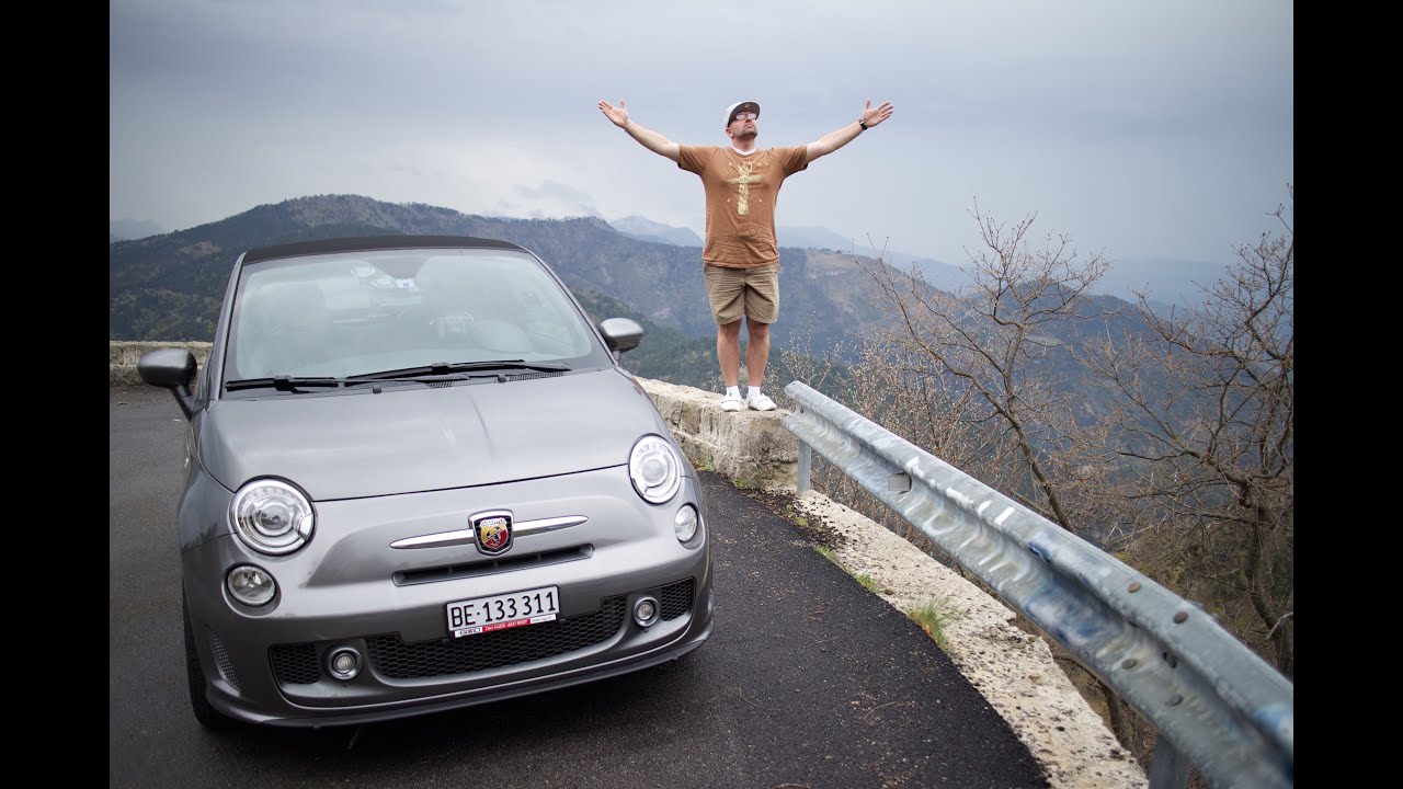 Route D21 - eine der besten Strassen in S&uuml;dfrankreich - Abarth 595C turismo - Patrick3331