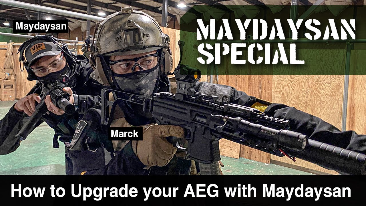 Upgrading your AEG with @MaydaysanAirsoft  - SIG Air MPX Special