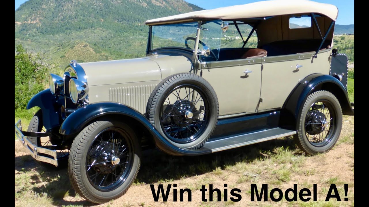 Giving away a restored 1928 Ford Model A phaeton!  MAFFI Sweepstakes 2025