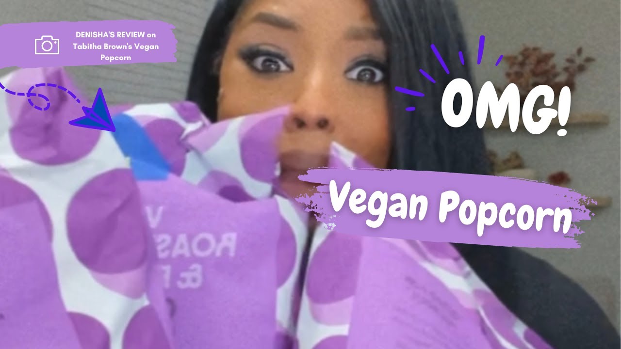 TABITHA BROWN'S VEGAN POPCORN REVIEW | TABITHABROWNXTARGET