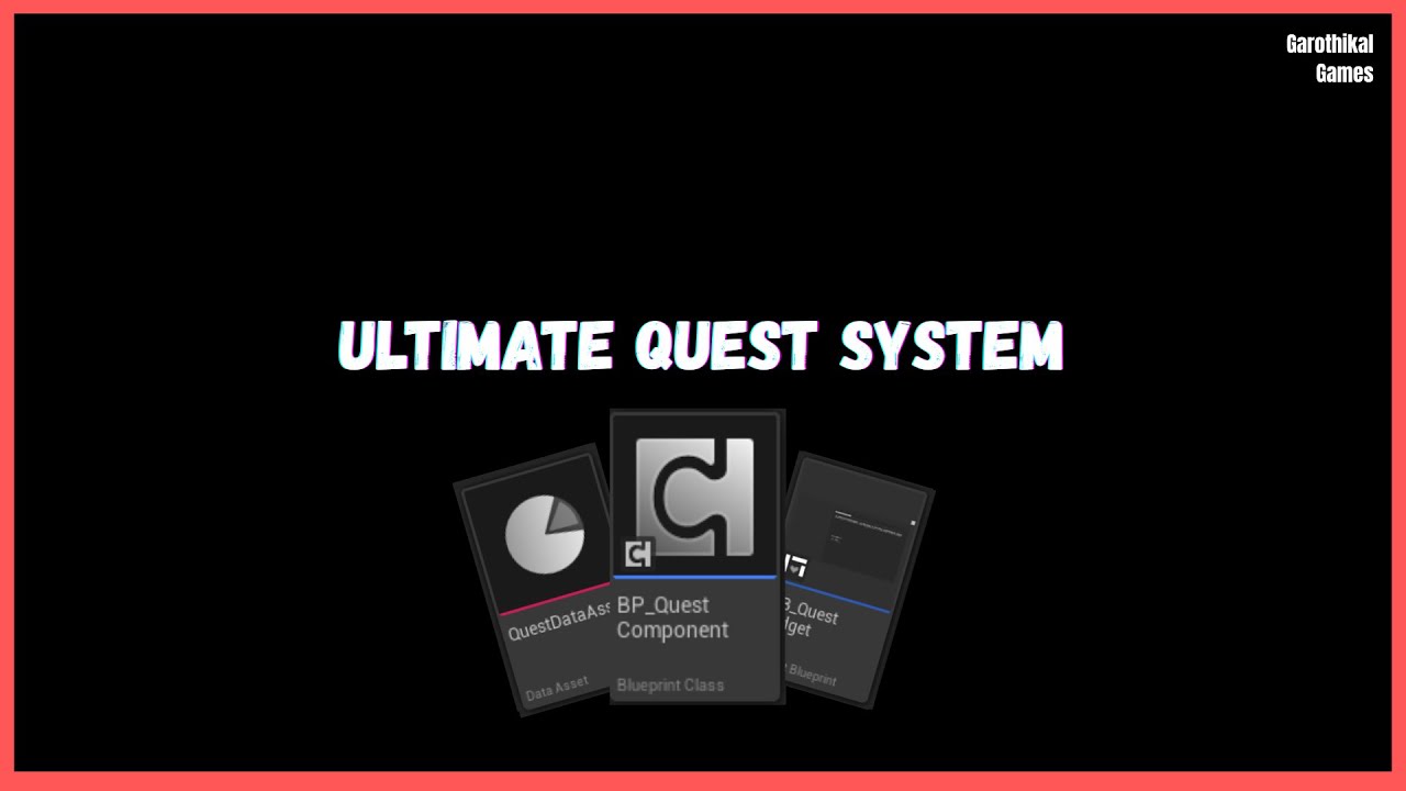 Ultimate Quest System 1.0 Preview - Unreal Engine Marketplace Showcase & Setup