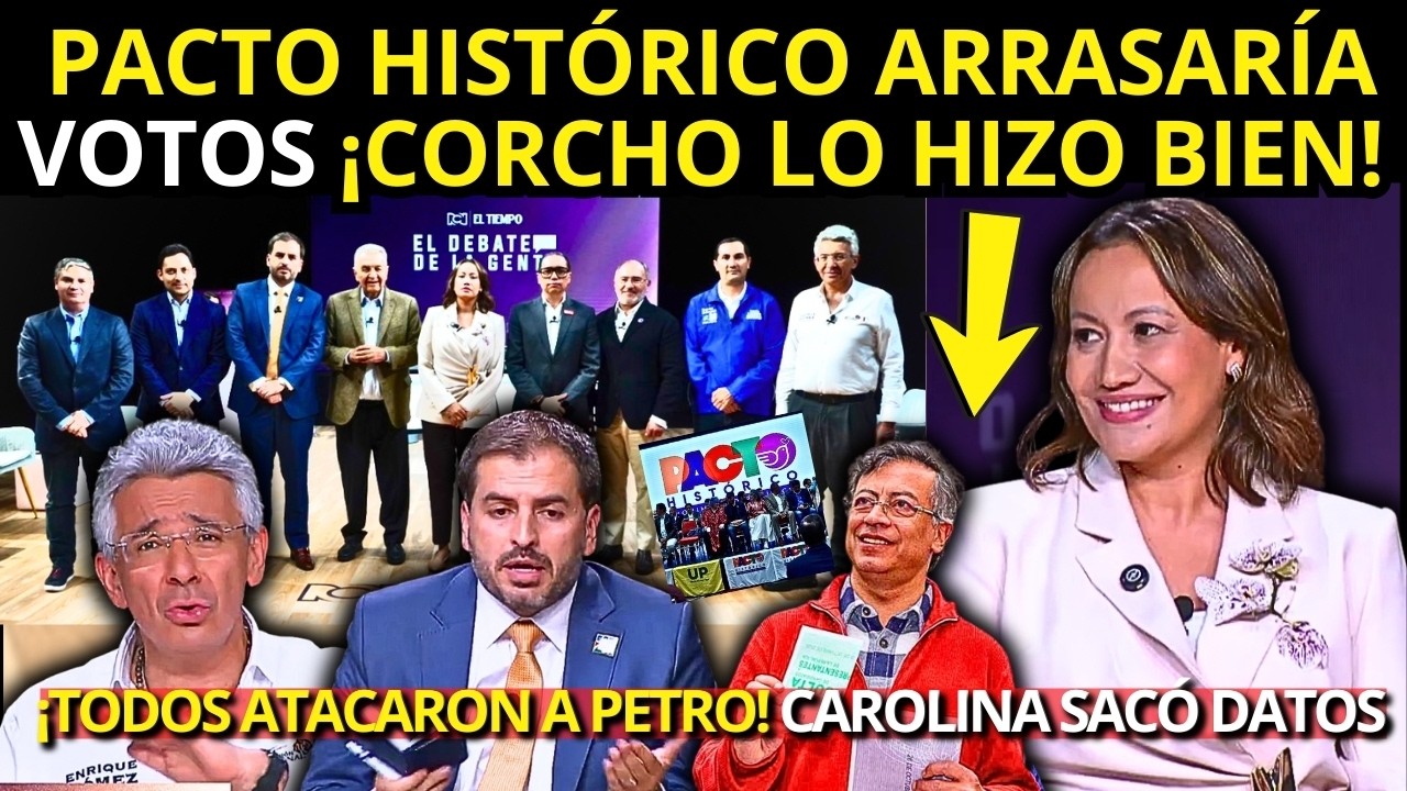 URGENTE🚨Con Esto Pacto HISTÓRICO GANARÍA Mayorias A LA DERECHA; Carolina CORCHO SACÓ Estos Datos