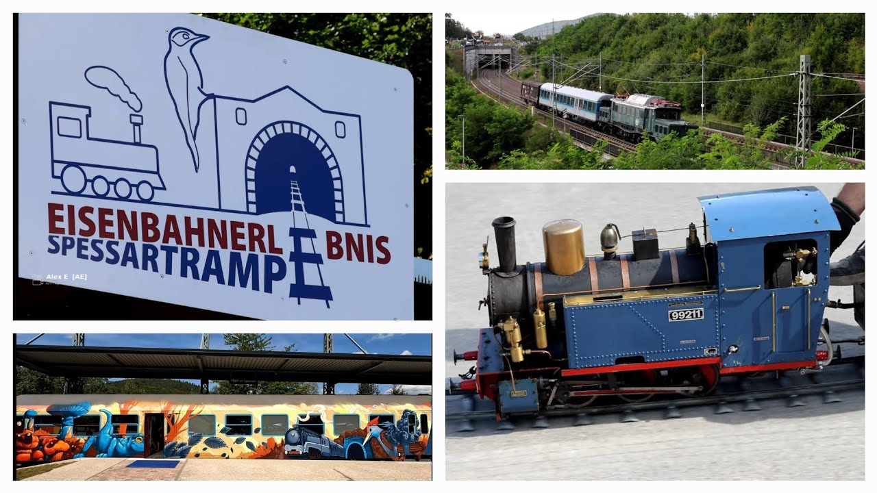 Eröffnung Eisenbahnerlebnis Spessartrampe in Laufach / Hain i. Spessart 17.09.2023 |  Alex E