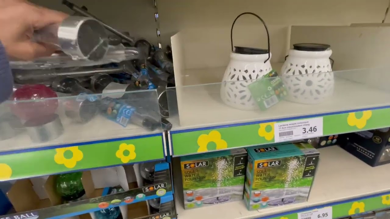 LUMINAIRES ET LAMPES DE JARDIN CHEZ ACTION