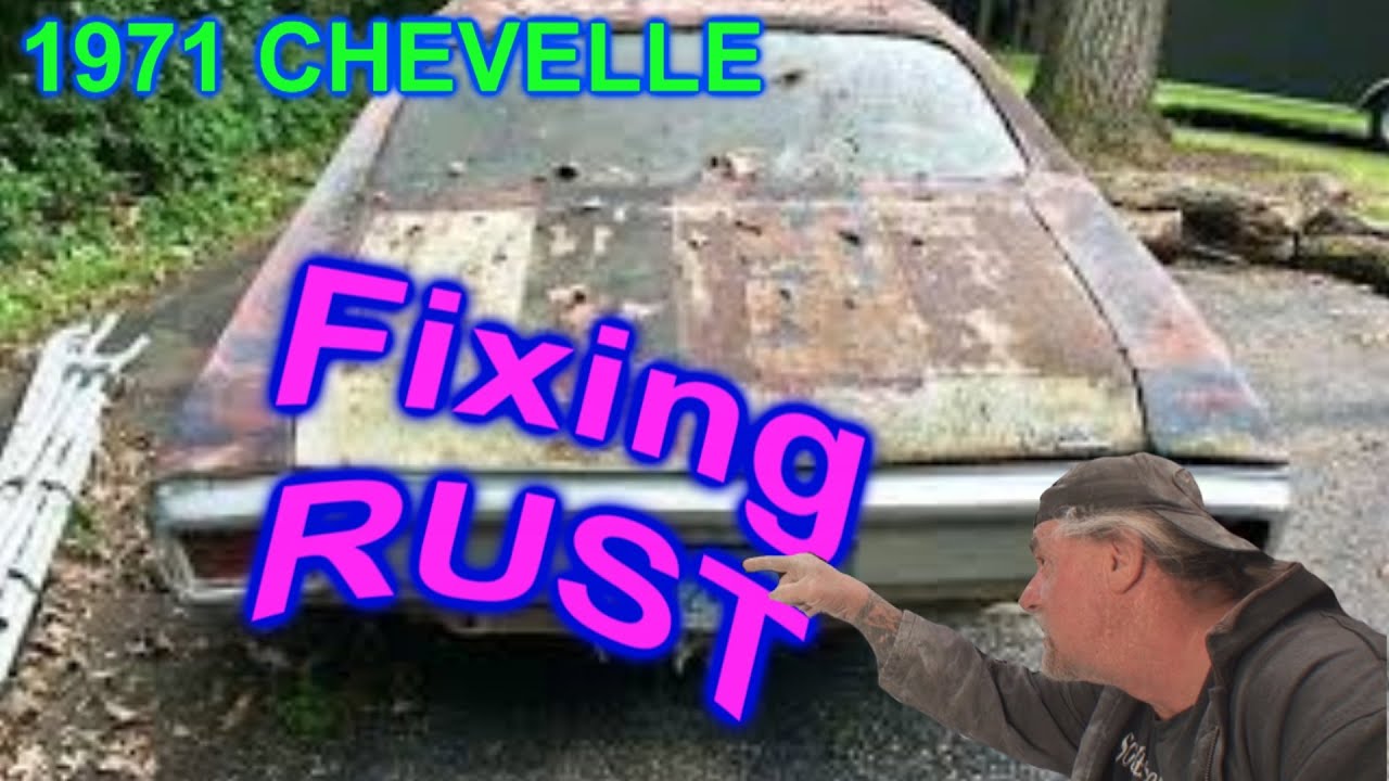 1971 Chevy SS Chevelle - Muscle Car Restoration - MAJOR RUST REPAIR